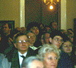 ... and his audience.