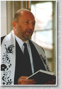 Kászoni-Kövendi József, a Nagy Ignác utcai gyülekezet vezet lelkésze.